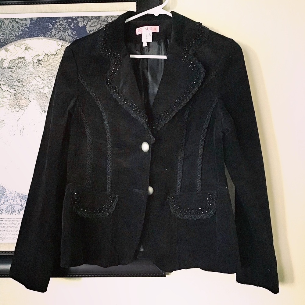 Bead and Lace Jacket